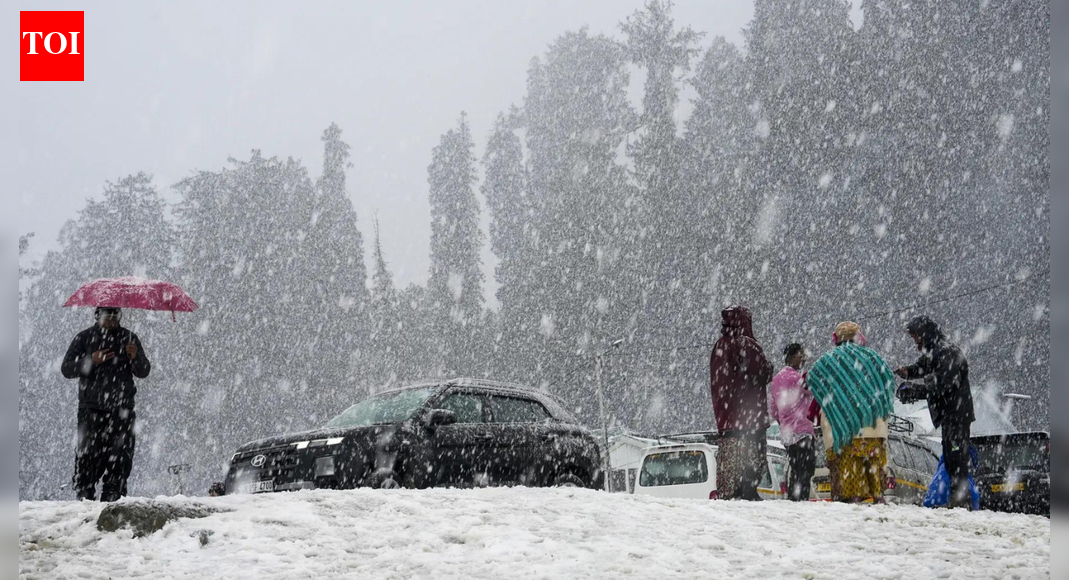 Snowfall in Kashmir’s Gulmarg (PTI photo) “Gar firdaus bar-rue zamin ast, hami asto, hamin asto, hamin ast” — the timeless line, attributed by many to Amir Khusrau and famously used by Mughal Emperor Jahangir, resurfaces each winter as Kashmir enters its harshest yet most enchanting period — Chillai Kalan. And as the Valley embraces this 40-day stretch of biting cold, this Persian phrase feels more fitting.A valley draped in whiteSnow-laden rooftops of the houses, frost-crusted deodar and chinar trees, Kashmiris in pherans with smoky kangris tucked insde, the Valley transforms into a scenic postcard during Chillai Kalan. Srinagar’s Jewel — Dal Lake freezes around the edges, its shikaras scraping gently through thin sheets of ice, while cracks form over the vast span of Wular Lake in Bandipora. Migratory birds flee frostbitten homelands in Siberia, China, and Central Asia, to find refuge in Kashmir’s wetlands, adding life to its winter quiet. Tourists clicking pictures in Kashmir’s GulmargAs 2026 begins, the grandeur of the Kashmir Valley is in the grip of Chillaii-Kalan, a 40-day spell of the harshest, and the most defining phase of winter, the region experiences each year.Indian Army Intensifies Anti-Terror Ops In J&K To Flush Out Pak Terrorists Amid Chillai KalanKashmir’s winter unfolds in three distinct phases: Chillai Kalan, Chillai Khurd, and Chillai Bachha. It begins with the 40-day Chillai Kalan (December 21–January 31), the harshest period of cold. This is followed by the 20-day Chillai Khurd (January 31–February 19), or “small cold,” and concludes with the 10-day Chillai Bachha (February 20–March 2), or “baby cold.” Each phase brings biting temperatures, snowfall, and frozen rivers and lakes, playing a vital role in replenishing the Valley’s water resources.The Valley takes on a new dimension of beauty under a pristine blanket of snow, with green meadows, apple orchards, and winding highways to the upper reaches of the Great Himalayas and Pir Panjal range all dusted in white.Kashmir, already one of the world’s most sought-after tourist destinations, becomes even more captivating during this period. Travel enthusiasts flock to witness fresh snowfall, feel the intense winter chill, and listen to the rustle of icy winds whipping through the mountains, adding a dramatic rhythm to the serene landscape.Tourists return in full strengthWinter is traditionally Kashmir’s most dramatic season, but this year, the Valley is witnessing a remarkable inflow of visitors. Gulmarg has been reporting almost 100% occupancy, with the Tourism Department lining up events across Gulmarg, Sonamarg, Pahalgam and Dodhpathri to meet demand.Hotels across Srinagar, Pahalgam and Gulmarg are filled for the first time in months.Altaf Ahmad, a hotel general manager in Gulmarg, told IANS: “We are completely sold out this time.”‘Chillai Kalan rules like a king’For many locals, this winter is not just a season but the opening of opportunities to earn livelihood as Kashmir sees heavy footfall of tourists during this time.A resort owner in Pahalgam, Taufique Butt, reflects on Chillai Kalan and describes it in Kashmiri.”Chillai Kalan gov panun hukmbar,” meaning Chillai Kalan rules like a king.His resort, like others in the scenic town of Pahalgam and on the banks of Lidder River, has no vacant rooms left.”Sir, the situation here is quite overwhelming. Tourists from all over India are coming to see the snow… All our hotels, resorts, and lodges are overbooked. People are arriving with online pre-bookings.”The scars of last April’s terror attack in Baisaran briefly dented the tourist flow, he said, especially around Pahalgam. But Aru, Betaab and Chandanwari — the ABC of Pahalgam, which are key destinations soon triggered visitors returning in large numbers.Fresh snowfall after the New Year renewed excitement, particularly at Aru and Betaab Valley, known to many as the filming sites of Bajrangi Bhaijaan.Winter taleUjjwal Kant, visiting from Sonepur in Bihar, had just returned from skiing and gondola rides in Gulmarg when he described the mystical mornings of Chillai Kalan:”Oftentimes in Chillai Kalan the Sun remains hidden in the blanket of dense fog.” Oftentimes in Chillai Kalan the Sun remains hidden in the blanket of dense fog.Ujjwal Kant, a touristHe added: “I actually came hoping to experience Chillai Kalan, and it’s been unforgettable… frozen streams, quiet valleys, and almost postcard-like mornings. We had to modify our plans a bit because roads open late and highways saw traffic jam, yet that hasn’t stopped tourists.”The snow Kashmir waits forFor Kashmiris, Chillai Kalan or intense winter is as much about survival as celebration. The season’s snowfall replenishes the high-altitude water reservoirs that feed rivers of the Valley — Jhelum, Indus, Chenab etc, streams and lakes through summer. This makes the daily life and survival challenging. Snow after January 30 melts too fast to serve this purpose, which is why the first snowfall of Chillai Kalan is greeted like a festival.Life slows, culture deepensSrinagar resident and shawl seller Shafique Chaudhary says the season brings a special kind of joy.”Chillai Kalan has really tightened its grip this year. Daily routines slow down because mornings are painfully cold and water lines freeze often. But people here are used to adjusting — we layer up, start work later, and rely more on kangris.:He added, “The harsh cold also brings a certain calm to the city, something only winter in Kashmir can create.”He described the familiar winter scene: pherans, kangris, streets filled with bundled-up locals, and constant cups of kahwa and noon chai keeping people going.Frozen Dal Lake, and curious travellersGulfam Beigh, a Shikara operator on Dal Lake, captures the essence of winter in Srinagar through the eyes of both locals and visitors.He said, “Chillai Kalan means fewer hours on the water because parts of Dal Lake start icing up early. But tourists still come for the experience. They’re fascinated by the thin ice sheets along the edges.” Dal Lake, Srinagar in Chillai Kalan phase”Work is tougher — hands go numb quickly — yet this season has its own magic. The quietness of winter draws serious travellers,” he added. Drivers on slippery roadsAnantnag-based driver Mohammad Zaheer feels the winter both helps and challenges him: “For us drivers, Chillai Kalan is both a challenge and a boost… Roads are slippery in the mornings… But tourist pickups have increased because they want to explore snow spots.” He added, “Business stays steady, though we spend more on heaters and maintenance. The cold tests everyone, but it also brings visitors who appreciate Kashmir’s winter charm.”Inside the snowbound frontlinesAs the bone-chilling winter descends upon the Himalayas and the 40-day Chillai Kalan grips Jammu and Kashmir, ANI sources in the defence establishment said the Army has stepped-up counterterror actions across Kishtwar and Doda districts, just south of the Valley. Undeterred by freezing temperatures, treacherous terrain, and heavy snowfall, Army units have expanded into higher, snowbound areas to pursue Pakistani terrorists attempting to exploit the harsh season for concealment. “This winter marks a decisive shift in operational approach,” said a source. “Instead of reducing activities, the Army has adopted a proactive winter posture, establishing temporary bases and surveillance posts deep within snow-covered areas to maintain continuous pressure on potential terrorist hideouts.”A key feature of this year’s counter-terror strategy is the integrated approach. The Army is leading a synchronized effort with multiple security and law enforcement agencies, including the Civil Administration, Jammu and Kashmir Police, CRPF, SOG, Forest Guards, and Village Defence Guards. “This inter-agency cooperation ensures seamless intelligence sharing, resource optimisation, and sharper operational execution,” the source added.Intelligence from multiple agencies is carefully analysed to map terrorist movements and hideouts. Once verified, coordinated operations are launched, minimising overlaps and maximising impact. About 30 to 35 Pakistani terrorists are currently in the Jammu region, and intelligence suggests they have shifted to higher and mid-mountain areas, now largely uninhabited. “These terrorists are believed to be seeking temporary winter hideouts to evade detection,” the source said.Reports indicate remnants of these groups are attempting to coerce villagers for shelter and food, but their local support has sharply declined. Continuous security vigilance and isolation have restricted their ability to regroup or plan attacks.The forces are focused on two goals:The Army in this winter is focused on two goals — eliminate remaining terrorist pockets and ensure they remain limited and restricted to inhospitable high-altitude areas. “Security forces have launched concurrent operations along valleys, mid-altitude regions, and high ridges to maintain overlapping control and deny any potential movement corridor,” said the source. Each operation is followed by sustained surveillance, forming the “surveillance-sweep-surveillance” cycle, the cornerstone of the Army’s new winter doctrine. Army expands counterterror operation in J&K (PTI photo)Snowbound terrain makes the whole task of Army operation challenging, and it requires specialised training and equipment also. “The Indian Army has deployed specially trained winter warfare sub-units adept in high-altitude survival, snow navigation, avalanche response, and snow combat,” the ANI source said. These troops have been crucial in maintaining operational effectiveness during the winter surge.Snow, orchards, birdsSnowfall during Chillai Kalan delivers essential “chilling hours” that sustain Kashmir’s apple orchards, a backbone of its economy.And with its lakes freezing at the edges and wetlands opening up, the Valley has recorded a huge influx of migratory birds this winter, escaping harsher climates elsewhere.End of ArticleFollow Us On Social MediaVideosIndia Speeds Up Chenab Hydropower Projects, Redrawing Indus Rivers Water Control Lines For PakistanPolitical War Erupts After JNU Slogans Target PM Modi Following Umar Khalid Bail Rejection VerdictUS Senator Claims India Cut Russian Oil Buys And Sought Trump Tariff Relief Amid Pressure Bid On OilVHP Calls Out Bangladesh Chief Adviser Yunus’ ‘Empire of Unrest’ After 6 Hindus Killed In 18 DaysPathankot Arrest Of 15-Year-Old Spy Exposes Strategy Of Pakistan ISI Targeting Minors Against IndiaBangladesh Unrest Claims Two More Hindu Lives As Six Killings In 18 Days Raise Minority Safety Fears‘Really Happy For Others’: SC Rejects Umar Khalid’S Bail; Partner Shares His Reaction“Trump’s Interest Is Clear”: Ex-Diplomat Slams Venezuela ActionCPI-M Protests Near Us Consulate In Chennai Over Venezuela AttackBJP Welcomes SC Denial Of Bail To Umar Khalid And Sharjeel Imam; Opposition Calls It Unfortunate123PhotostoriesTimes Sheikh Hamdan bin Mohammed Al Maktoum, the Crown Prince of Dubai, gave a rare glimpse into his life as a fatherCoimbatore Police Rally: 100 patrol vehicles hit city streetsSeychelles Black Parrot to Eclectus Parrot: 10 different types of parrots found across the worldMumbai–Pune expressway’s final gap closes: Missing link set to open May 1, 30-minute faster drives aheadChennai traffic woes to ease: Rs 78 crore Pattabiram ROB flyover completion brings relief to commuters on Tirupati HighwayWhy is Bathua considered so healthy? 8 easy dishes that are super delicious7 reasons why parents should avoid labelling children in familiesWhy are stepwells a beautiful piece of history? From the oldest to the one which is a UNESCO heritage- 5 iconic stepwells5 foods that become unsafe when reheated‘Shark Tank India’ funniest moments: From hilarious pitches and savage roasts123Hot PicksBudget 2026Vande Bharat Sleeper TrainPublic holidays January 2026Gold rate todayUS Visa BondsCigarette tax hikeBank Holidays JanuaryTop TrendingSan Francisco 49ersCardi BQuinn HughesKyle TuckerSidney Crosby LifestyleTyrese Haliburton and Jade Jones Net WorthKevin StefanskiChicago Bulls vs Boston CelticsJohn PyleKevin Durant vs LeBron James Net Worth
