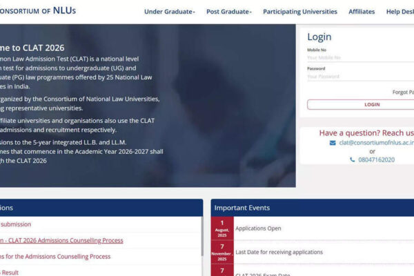 CLAT 2026 merit list and first seat allotment tomorrow at consortiumofnlus.ac.in; what candidates need to know