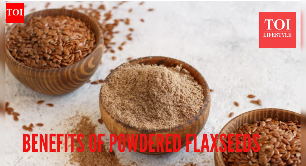 5 health benefits of eating powdered flax seeds