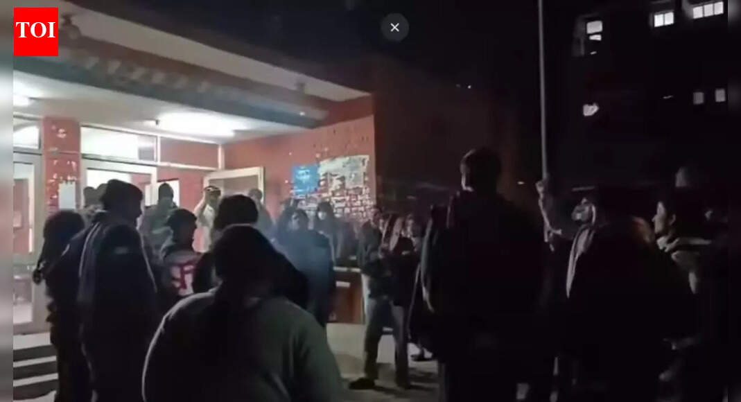 NEW DELHI: Jawaharlal Nehru University (JNU) on Tuesday warned strict action against students who raised slogans against Prime Minister Narendra Modi and Union home minister Amit Shah during a campus protest, stating that the university “can’t be laboratory of hate.”Sharing a post on X, the university said, “An FIR has already been lodged in connection with the incident. The administration has vowed the strictest action against students found raising objectionable slogans against the Prime Minister and the Union home minister.”The university underlined that while freedom of speech and expression is a fundamental right, “universities are centres for innovation and new ideas, and they cannot be permitted to be converted into laboratories of hate.”It added that any form of violence, unlawful conduct or “anti-national activity will not be tolerated under any circumstances.”The statement came after an incident on Monday night when a group of students raised slogans against PM Modi and Shah during a protest held outside Sabarmati Hostel on the JNU campus. A purported video of the protest which circulated online shows slogans being raised against the two leaders.The protest began hours after the Supreme Court declined to grant bail to former JNU students Umar Khalid and Sharjeel Imam in the 2020 Delhi riots conspiracy case.It was organised by the Jawaharlal Nehru University Students’ Union (JNUSU) to mark the sixth anniversary of the January 5, 2020 campus violence and to oppose the top court’s decision. Warning of strict consequences, the university said, “Students involved in this incident will also face disciplinary measures including immediate suspension, expulsion and permanent debarment from the University.”About the AuthorTOI News DeskThe TOI News Desk comprises a dedicated and tireless team of journalists who operate around the clock to deliver the most current and comprehensive news and updates to the readers of The Times of India worldwide. With an unwavering commitment to excellence in journalism, our team is at the forefront of gathering, verifying, and presenting breaking news, in-depth analysis, and insightful reports on a wide range of topics. The TOI News Desk is your trusted source for staying informed and connected to the ever-evolving global landscape, ensuring that our readers are equipped with the latest developments that matter most.”Read MoreEnd of ArticleFollow Us On Social MediaVideosDeepam row: Piyush Goyal Accuses MK Stalin Govt Of Targeting Hindu TraditionsDonald Trump, Venezuela And India: Prithviraj Chavan’s Remark On PM Modi Kidnapping Sparks Row’Hindus Will Not Be Allowed To Stay’: BNP Candidate’s Threat Sparks Alarm Amid Bangladesh KillingsNepal Imposes Curfew In Birgunj Near India Border After Social Media Sparks Religious TensionsHyderabad Techie Murdered In US: Father Denies Love Angle, Seeks Justice Across BordersIndia Speeds Up Chenab Hydropower Projects, Redrawing Indus Rivers Water Control Lines For PakistanPolitical War Erupts After JNU Slogans Target PM Modi Following Umar Khalid Bail Rejection VerdictUS Senator Claims India Cut Russian Oil Buys And Sought Trump Tariff Relief Amid Pressure Bid On OilVHP Calls Out Bangladesh Chief Adviser Yunus’ ‘Empire of Unrest’ After 6 Hindus Killed In 18 DaysPathankot Arrest Of 15-Year-Old Spy Exposes Strategy Of Pakistan ISI Targeting Minors Against India123PhotostoriesJiya Shankar and her love for ethnic wear: Surreal looks in sarees, lehengas, and more12 railway stations and the foods they are famous forFull list of the winners of ‘MasterChef India’: From Pankaj Bhadouria to Mohammed Ashiq5 simple neck exercises to ease stiffness and restore mobilityWhere will you be this Makar Sankranti? 5 best destinations in India to witness the festivalFrom opening up about losing a leg in a tragic accident to being unemployed for 7 years after Naache Mayuri: When Sudha Chandran spoke about life, parent’s support and career7 must-read fantasy novels that transport you to magical worldsSimple ways to make thick and dense Hot Chocolate without adding extra caloriesCancel that trip to Kashmir if these 6 places aren’t on your winter travel itinerary5 smart ways to repurpose your old smartwatch instead of throwing it away123Hot PicksBudget 2026Vande Bharat Sleeper TrainPublic holidays January 2026Gold rate todayUS Visa BondsCigarette tax hikeBank Holidays JanuaryTop TrendingSan Francisco 49ersCardi BQuinn HughesKyle TuckerSidney Crosby LifestyleTyrese Haliburton and Jade Jones Net WorthKevin StefanskiChicago Bulls vs Boston CelticsJohn PyleKevin Durant vs LeBron James Net Worth