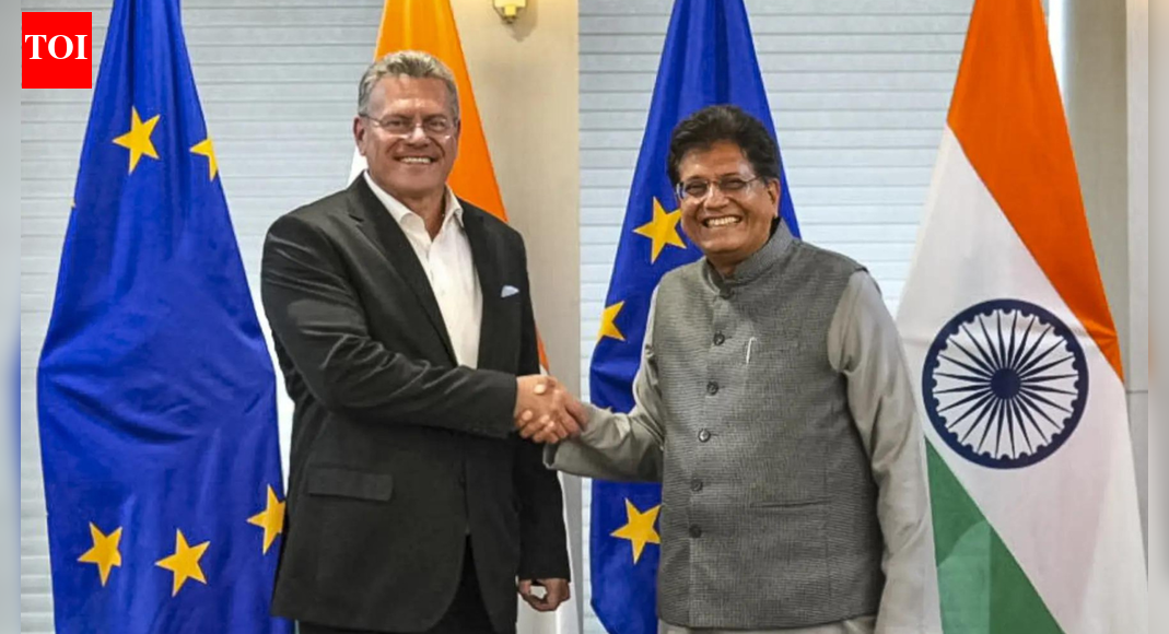 India, EU crucial FTA talks on January 8-9 in Brussels; Piyush Goyal to meet Maros Sefcovic