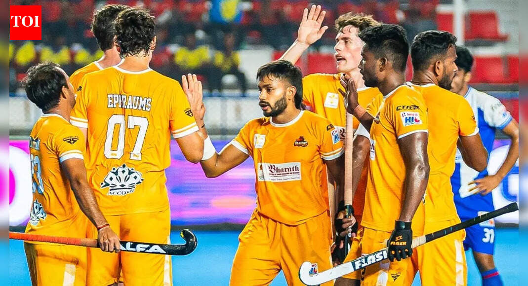Tamil Nadu Dragons go top of men’s HIL with 3-2 win over JSW Soorma | Hockey News