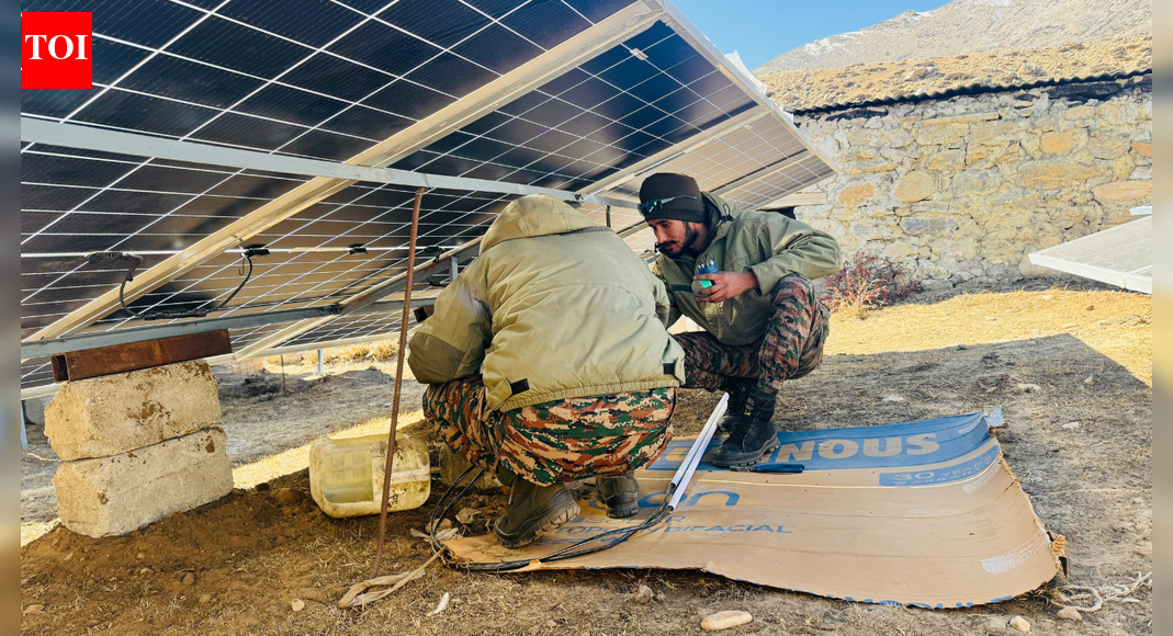 To boost civilian ties in border areas, Army sets up solar plant in Sikkim, water facility in Arunachal