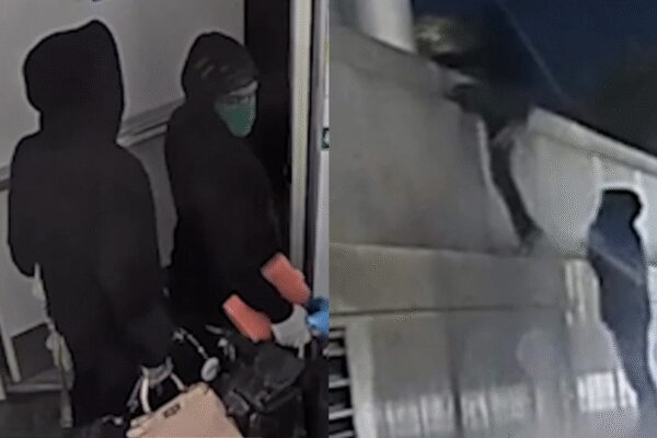 Busted! Luxury handbag thieves caught mid-heist in California; heavily armed cops swoop in — watch