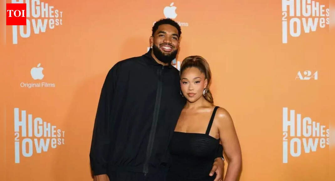 Karl-Anthony Towns’ fiancée Jordyn Woods flashes wedding ring while rocking a glowing winter look | NBA News