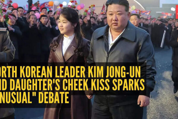 North Korean leader Kim Jong-un and daughter’s cheek kiss sparks “unusual” debate – What’s really going on? |