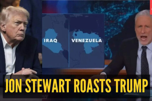 ‘Iraq all over again’: Viral Daily Show clip sees Jon Stewart destroy Trump over Venezuela war narrative |
