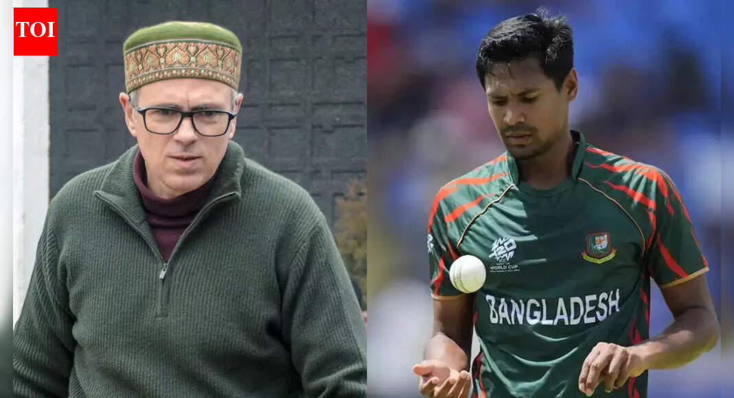 ‘What is the fault of that poor player?’: Omar Abdullah questions Mustafizur Rahman’s IPL exit