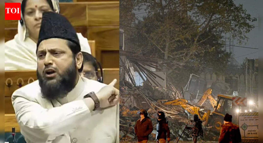 Delhi demolition drive: Samajwadi Party MP Mohibbullah Nadvi present at site; 5 arrested