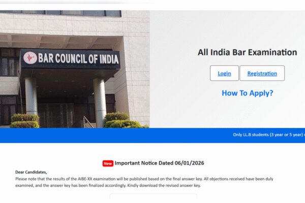 When will AIBE 20 result 2026 be released?