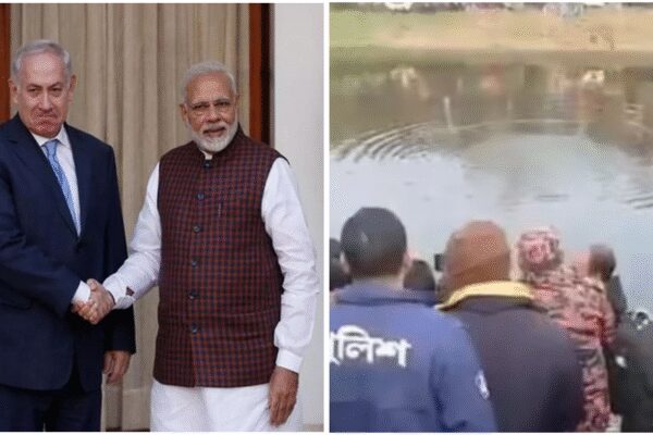 Evening news wrap PM Modi spoke with Israeli PM Benjamin Netanyahu, exchanging New Year greetings and discussing ways to strengthen the India-Israel strategic partnership, regional issues, and joint counterterrorism efforts.A Hindu youth, Mithun Sarkar, drowned after being chased by a mob accusing him of theft in Naogaon, amid rising communal violence ahead of Bangladesh’s national elections.Congress suspended all municipal councillors in Ambernath after they allied with BJP-led Ambernath Vikas Aghadi, sidelining Shiv Sena in a controversial local-level power arrangement.Rahul Gandhi criticised PM Modi for “surrendering” under pressure from US President Donald Trump regarding trade tariffs and oil imports, contrasting him with Indira Gandhi’s firm stance in 1971.India’s economy is projected to grow 7.4% in FY 2025-26, driven by services, manufacturing and construction, with moderate agricultural growth; RBI forecasts real GDP growth at 7.3% for the year.Here are your top stories of the day:PM Modi, Netanyahu discuss strengthening India–Israel strategic tiesPrime Minister Narendra Modi on Wednesday said he spoke with Israeli Prime Minister Benjamin Netanyahu, with both leaders discussing ways to further strengthen the India–Israel strategic partnership in the coming year. In a post on X, PM Modi said they exchanged New Year greetings, reviewed regional developments and reaffirmed their shared resolve to fight terrorism. Read full story Bangladesh: Hindu Man Mithun Sarkar Drowns After Jumping In Canal To Escape Chasing Mob Bangladesh: Hindu youth dies after fleeing mob in NaogaonA Hindu youth, identified as Mithun Sarkar, died in Bangladesh’s Naogaon district after being chased by a group accusing him of theft, police said. Sarkar reportedly jumped into a nearby water body while fleeing and drowned. Police recovered the body with the help of fire services and said a post-mortem is being conducted as part of the investigation. The incident comes amid reports of rising communal violence ahead of Bangladesh’s parliamentary elections. Read full storyCongress suspends Ambernath councillors over alliance with BJPThe Congress has suspended all its municipal councillors in Ambernath and the local block president after they aligned with the BJP-led Ambernath Vikas Aghadi to form the civic body, defying party ideology. The state leadership said the alliance was formed without approval and termed it unacceptable. The move comes amid political churn after the Shiv Sena emerged as the single-largest party in the municipal polls but was kept out of power. Read full storyRahul Gandhi accuses PM Modi of ‘surrendering’ under US pressureLeader of opposition Rahul Gandhi launched a sharp attack on Prime Minister Narendra Modi, accusing him of yielding to pressure from US President Donald Trump. Citing Trump’s remarks that PM Modi sought a meeting amid trade tensions, Gandhi contrasted the Prime Minister’s approach with Indira Gandhi’s stance during the 1971 war. He said India once resisted US pressure, while alleging PM Modi “surrendered” over tariffs and oil issues. Read full storyIndia’s GDP likely to grow 7.4% in FY26, services lead momentumIndia’s economy is projected to grow 7.4% in FY 2025-26, according to the NSO’s first advance estimates, higher than the previous year’s 6.5%. Growth is expected to be driven by strong performance in services, manufacturing and construction, while agriculture is seen growing moderately. Nominal GDP is forecast to rise 8%. The RBI has projected similar growth at 7.3%, citing resilient domestic demand and steady investment activity. Read full storyAbout the AuthorTOI News DeskThe TOI News Desk comprises a dedicated and tireless team of journalists who operate around the clock to deliver the most current and comprehensive news and updates to the readers of The Times of India worldwide. With an unwavering commitment to excellence in journalism, our team is at the forefront of gathering, verifying, and presenting breaking news, in-depth analysis, and insightful reports on a wide range of topics. The TOI News Desk is your trusted source for staying informed and connected to the ever-evolving global landscape, ensuring that our readers are equipped with the latest developments that matter most.”Read MoreEnd of ArticleFollow Us On Social MediaVideosOwaisi Slams MCD Demolition, Says Turkman Gate Land Fully Belongs To WaqfNehru Catered To Liaquat Ali Khan, Ignored Somnath History: BJP MP Sudhanshu TrivediUS FARA Filings Expose How Pakistan Lobbied Washington To Somehow Stop India’s Operation Sindoor’Gave Fundamental Confidence’: Jaishankar Cites Nuclear Tests, Stresses Strategic AutonomyBangladesh: Hindu Man Mithun Sarkar Drowns After Jumping In Canal To Escape Chasing MobPakistan Army’s Daring Challenge Targets India, Afghanistan As Terror Allegations And Threats Rise’2026 Will See An Upswing’: EAM Jaishankar Hails India-EU Ties Amid FTA TalksAustralian Senator Slams Albanese Govt Over Fake Degrees Linked To Indian Students Visa Row Exposed’No Strategic Sense’: Ex-NSA John Bolton Slams Trump Over India TariffsIndia Knows Pakistan Will Not Abandon Terrorism, Jaishankar Says Delhi Has Policy To Deal With It123PhotostoriesHow to add smoky flavour to winter dishes without using a tandoor at home”I just read somewhere that 20% of American meals are consumed in a car!” Sadhguru shares tips on the right way to eat foodRepublic Day 2026 long weekend travel ideas from Delhi-NCR; places to go, things to doMumbai’s busiest suburban corridor on Western Railway is set for major safety upgrade: What we knowBengaluru breathes easy: Hebbal flyover cuts traffic chaos to just 2 minutes (Photos)7 habits of parents that raise kinder kidsShivlings in Kashi Associated With the Nine PlanetsHow to use different types of food storage wraps and mistakes to avoidIn pics | Rs 44 crore Nolambur Cooum bridge in Chennai set to open in FebruaryExclusive: Shark Tank India 5’s newest Shark Kanika Tekriwal on being an entrepreneur; says ‘My own family didn’t take me seriously initially’123Hot PicksBudget 2026Venezuela NewsGold rate todayStock Market TodayCigarette price hikePublic holidays January 2026Bank Holidays JanuaryTop TrendingNikki Bella BoyfriendTommy Fleetwood and Clare FleetwoodKarl Anthony Town FianceeIndia Apache DealDelhi Air PollutionWipro Work From Office RuleMustafizur RahmanGreenland RowVenezuela Presidential Palace GunfireHouse GOP members
