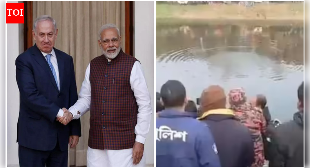 Evening news wrap PM Modi spoke with Israeli PM Benjamin Netanyahu, exchanging New Year greetings and discussing ways to strengthen the India-Israel strategic partnership, regional issues, and joint counterterrorism efforts.A Hindu youth, Mithun Sarkar, drowned after being chased by a mob accusing him of theft in Naogaon, amid rising communal violence ahead of Bangladesh’s national elections.Congress suspended all municipal councillors in Ambernath after they allied with BJP-led Ambernath Vikas Aghadi, sidelining Shiv Sena in a controversial local-level power arrangement.Rahul Gandhi criticised PM Modi for “surrendering” under pressure from US President Donald Trump regarding trade tariffs and oil imports, contrasting him with Indira Gandhi’s firm stance in 1971.India’s economy is projected to grow 7.4% in FY 2025-26, driven by services, manufacturing and construction, with moderate agricultural growth; RBI forecasts real GDP growth at 7.3% for the year.Here are your top stories of the day:PM Modi, Netanyahu discuss strengthening India–Israel strategic tiesPrime Minister Narendra Modi on Wednesday said he spoke with Israeli Prime Minister Benjamin Netanyahu, with both leaders discussing ways to further strengthen the India–Israel strategic partnership in the coming year. In a post on X, PM Modi said they exchanged New Year greetings, reviewed regional developments and reaffirmed their shared resolve to fight terrorism. Read full story Bangladesh: Hindu Man Mithun Sarkar Drowns After Jumping In Canal To Escape Chasing Mob Bangladesh: Hindu youth dies after fleeing mob in NaogaonA Hindu youth, identified as Mithun Sarkar, died in Bangladesh’s Naogaon district after being chased by a group accusing him of theft, police said. Sarkar reportedly jumped into a nearby water body while fleeing and drowned. Police recovered the body with the help of fire services and said a post-mortem is being conducted as part of the investigation. The incident comes amid reports of rising communal violence ahead of Bangladesh’s parliamentary elections. Read full storyCongress suspends Ambernath councillors over alliance with BJPThe Congress has suspended all its municipal councillors in Ambernath and the local block president after they aligned with the BJP-led Ambernath Vikas Aghadi to form the civic body, defying party ideology. The state leadership said the alliance was formed without approval and termed it unacceptable. The move comes amid political churn after the Shiv Sena emerged as the single-largest party in the municipal polls but was kept out of power. Read full storyRahul Gandhi accuses PM Modi of ‘surrendering’ under US pressureLeader of opposition Rahul Gandhi launched a sharp attack on Prime Minister Narendra Modi, accusing him of yielding to pressure from US President Donald Trump. Citing Trump’s remarks that PM Modi sought a meeting amid trade tensions, Gandhi contrasted the Prime Minister’s approach with Indira Gandhi’s stance during the 1971 war. He said India once resisted US pressure, while alleging PM Modi “surrendered” over tariffs and oil issues. Read full storyIndia’s GDP likely to grow 7.4% in FY26, services lead momentumIndia’s economy is projected to grow 7.4% in FY 2025-26, according to the NSO’s first advance estimates, higher than the previous year’s 6.5%. Growth is expected to be driven by strong performance in services, manufacturing and construction, while agriculture is seen growing moderately. Nominal GDP is forecast to rise 8%. The RBI has projected similar growth at 7.3%, citing resilient domestic demand and steady investment activity. Read full storyAbout the AuthorTOI News DeskThe TOI News Desk comprises a dedicated and tireless team of journalists who operate around the clock to deliver the most current and comprehensive news and updates to the readers of The Times of India worldwide. With an unwavering commitment to excellence in journalism, our team is at the forefront of gathering, verifying, and presenting breaking news, in-depth analysis, and insightful reports on a wide range of topics. The TOI News Desk is your trusted source for staying informed and connected to the ever-evolving global landscape, ensuring that our readers are equipped with the latest developments that matter most.”Read MoreEnd of ArticleFollow Us On Social MediaVideosOwaisi Slams MCD Demolition, Says Turkman Gate Land Fully Belongs To WaqfNehru Catered To Liaquat Ali Khan, Ignored Somnath History: BJP MP Sudhanshu TrivediUS FARA Filings Expose How Pakistan Lobbied Washington To Somehow Stop India’s Operation Sindoor’Gave Fundamental Confidence’: Jaishankar Cites Nuclear Tests, Stresses Strategic AutonomyBangladesh: Hindu Man Mithun Sarkar Drowns After Jumping In Canal To Escape Chasing MobPakistan Army’s Daring Challenge Targets India, Afghanistan As Terror Allegations And Threats Rise’2026 Will See An Upswing’: EAM Jaishankar Hails India-EU Ties Amid FTA TalksAustralian Senator Slams Albanese Govt Over Fake Degrees Linked To Indian Students Visa Row Exposed’No Strategic Sense’: Ex-NSA John Bolton Slams Trump Over India TariffsIndia Knows Pakistan Will Not Abandon Terrorism, Jaishankar Says Delhi Has Policy To Deal With It123PhotostoriesHow to add smoky flavour to winter dishes without using a tandoor at home”I just read somewhere that 20% of American meals are consumed in a car!” Sadhguru shares tips on the right way to eat foodRepublic Day 2026 long weekend travel ideas from Delhi-NCR; places to go, things to doMumbai’s busiest suburban corridor on Western Railway is set for major safety upgrade: What we knowBengaluru breathes easy: Hebbal flyover cuts traffic chaos to just 2 minutes (Photos)7 habits of parents that raise kinder kidsShivlings in Kashi Associated With the Nine PlanetsHow to use different types of food storage wraps and mistakes to avoidIn pics | Rs 44 crore Nolambur Cooum bridge in Chennai set to open in FebruaryExclusive: Shark Tank India 5’s newest Shark Kanika Tekriwal on being an entrepreneur; says ‘My own family didn’t take me seriously initially’123Hot PicksBudget 2026Venezuela NewsGold rate todayStock Market TodayCigarette price hikePublic holidays January 2026Bank Holidays JanuaryTop TrendingNikki Bella BoyfriendTommy Fleetwood and Clare FleetwoodKarl Anthony Town FianceeIndia Apache DealDelhi Air PollutionWipro Work From Office RuleMustafizur RahmanGreenland RowVenezuela Presidential Palace GunfireHouse GOP members