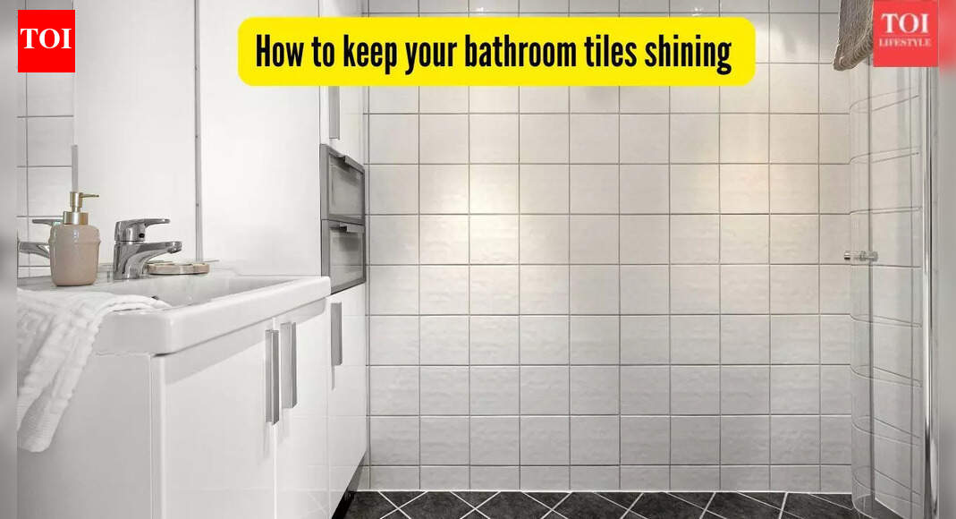 How to keep your bathroom tiles shining (without scrubbing daily) |