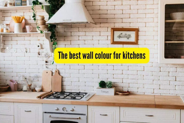 What is the best wall colour for kitchens? Colours that make it look clean and spacious |
