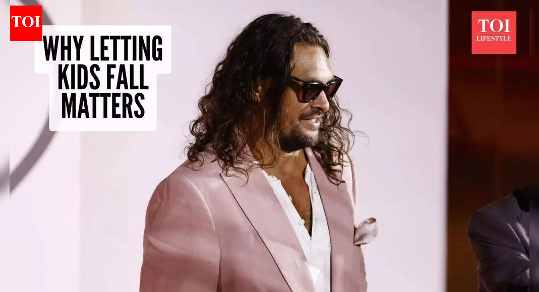 ‘Falling is great’ is Jason Momoa’s parenting mantra: Why is it necessary to teach kids the positive impact of failure |