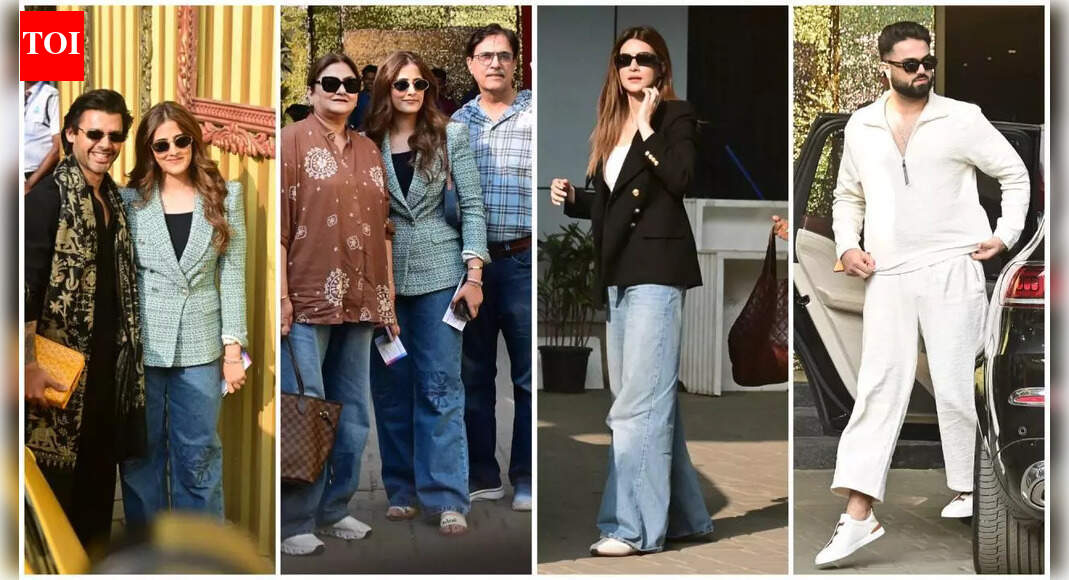 Nupur Sanon and Stebin Ben head to Udaipur for wedding festivities; Kriti Sanon and Kabir Bahia join them