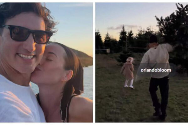 Katy Perry KISSES Justin Trudeau, tags ex Orlando Bloom in same post; fans react