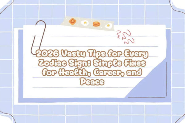 2026 Vastu Tips for Every Zodiac Sign: Simple Fixes for Health, Career, and Peace