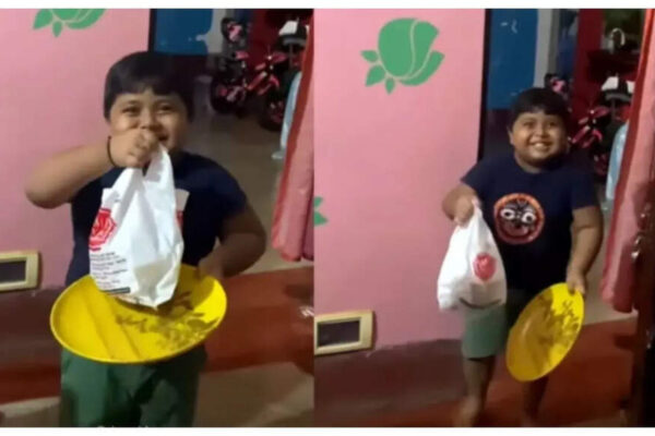 Young boy’s joy over ordering biryani goes viral; internet calls him ‘biryani paglu’