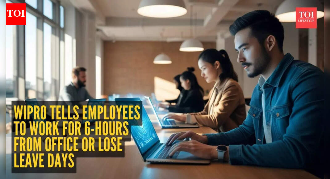 Wipro’s hybrid work policy 2026 explained: Employees told to work for 6-hours from office or lose leave days |