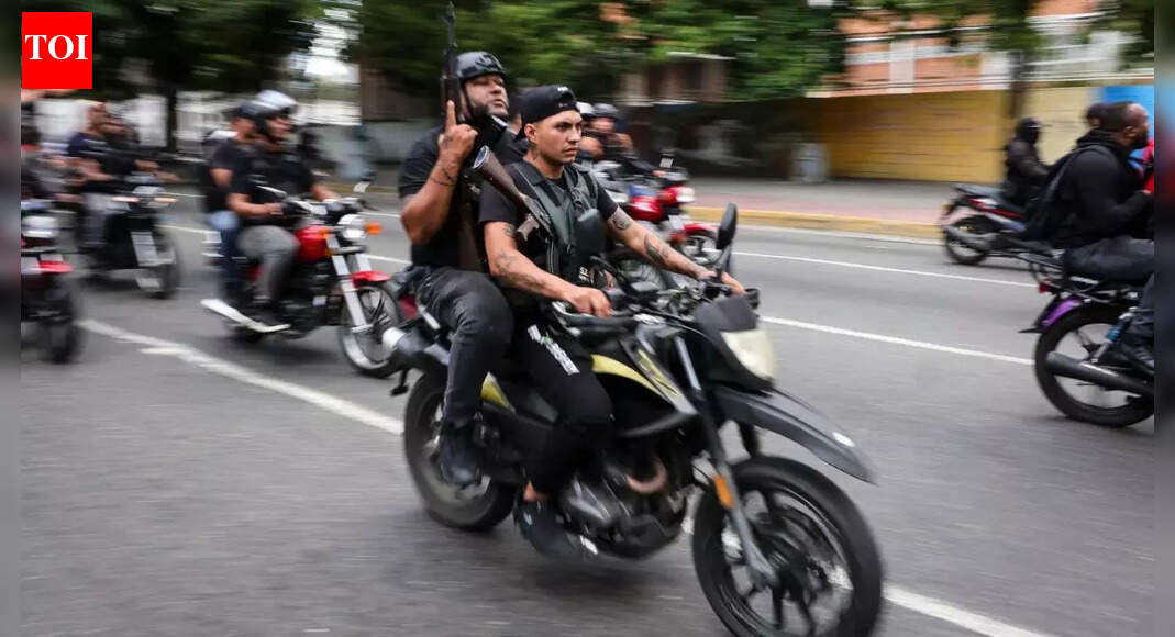 Hunting the ‘traitors’: Pro-Maduro bike gangs violently crack down on Trump backers in Caracas | World News
