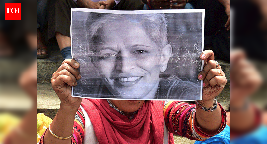 Gauri Lankesh was shot dead on September 5, 2017 NEW DELHI: Shrikant Pangarkar, an accused in the 2017 murder of journalist-activist Gauri Lankesh, will contest the January 15 Jalna Municipal Corporation election in Maharashtra as an independent candidate.He is running from Ward 13, facing opponents from the ruling BJP and several other parties, while deputy chief minister Eknath Shinde-led Shiv Sena has not fielded a candidate, news agency PTI reported.Incidentally, ahead of the November 2024 Maharashtra assembly elections, Pangarkar had joined the Shiv Sena. However, following public outcry, Shinde put his induction into the party on hold.Earlier, Pangarkar served as a member of the Jalna Municipal Council from 2001 to 2006, representing the undivided Shiv Sena. After being denied a ticket in 2011, he joined the right-wing Hindu Janjagruti Samiti.In August 2018, he was arrested by the Maharashtra Anti-Terrorism Squad (ATS) in connection with the seizure of crude bombs and weapons from various parts of the state. He was booked under the Explosives Act, the Explosive Substances Act, and the Unlawful Activities (Prevention) Act (UAPA).In the Gauri Lankesh murder case, Pangarkar was granted bail by the Karnataka high court in September 2024.Lankesh, who ran the weekly “Gauri Lankesh Patrike,” a Kannada-language tabloid, was shot dead outside her residence in Bengaluru, Karnataka, on September 5, 2017. The murder made national headlines, sparking debates over alleged “intolerance” in the country under the ruling BJP.The Karnataka Police identified and charge-sheeted 18 suspects, arresting 17 of them in connection with the case.The trial in the case began in May 2022.About the AuthorTOI News DeskThe TOI News Desk comprises a dedicated and tireless team of journalists who operate around the clock to deliver the most current and comprehensive news and updates to the readers of The Times of India worldwide. With an unwavering commitment to excellence in journalism, our team is at the forefront of gathering, verifying, and presenting breaking news, in-depth analysis, and insightful reports on a wide range of topics. The TOI News Desk is your trusted source for staying informed and connected to the ever-evolving global landscape, ensuring that our readers are equipped with the latest developments that matter most.”Read MoreEnd of ArticleFollow Us On Social MediaVideosPM Modi Launches ‘Somnath Swabhiman Parv’, Recalls Centuries-Old Resolve Behind Temple’s Revival“US Using Tariffs To Pressure India” Sareen Slams Trump Over Russia Sanction BillDonald Trump Pulls US Out Of India-Led Solar Alliance In Sweeping Exit From 66 Global AgenciesNew CCTV Footage Raises Questions Over Planning Behind Turkman Gate Clashes During Midnight DriveMinor Shooter Accuses National Coach Of Sexual Assault, NRAI Suspends Him Pending Police Inquiry’Agar Himmat Hay Toh…’: Mamata Banerjee Explodes After ED Raids I-PAC, Challenges HM Amit ShahPre-Poll Shock In Bengal As ED Raids I-PAC Office, CM Mamata Calls It Political Targeting By CentreCuban Ambassador Backs India’s ‘Dialogue’ Stance on Venezuela, Slams US’ ‘Military Aggression’No IMF Loan In 6 Months? Pakistan Defence Minister’s Jet Export Claim Collapses Under Debt RealityTrump Clears Russia Sanctions Bill, 500% Tariff Threat Looms As India Reworks Oil Import Strategy123PhotostoriesHow to make comforting Gajar Matar Ki Sabzi at home10 most democratic countries in the world12 banana desserts enjoyed around the world’The Office’ to ‘Modern Family’: Best sitcoms to watch on PeacockCute Indian pet names for babies born in January 2026Mrunal Thakur to Shraddha Kapoor: 5 times Bollywood actresses stole the show in Paithani sareesHow to make Classic Bengali Fish Curry for dinner at homeFrom ‘KGF: Chapter 1’ to ‘Raja Huli’: Must-watch Yash movies before ‘Toxic’ releasesFrom Goblin Shark to Glass Frog: 8 real-life animals that seem completely unrealNot just banana: 10 other leaves that are used for serving or cooking food across India123Hot PicksMinneapolis Woman ShootMaharashtra civic pollsGold rate todayUAE citizenshipCigarette price hikePublic holidays January 2026Bank Holidays JanuaryTop TrendingHaydn Fleury Net WorthTommy Fleetwood and Clare Fleetwood Net WorthTravis KelceUS Strike VenezuelaTilak VarmaMaharashtra Civic PollsAnkush BhardwajGratuity calculationDelhi Demolition MosqueCandace Owens