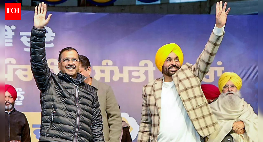 NEW DELHI: The Aam Aadmi Party (AAP) government in Punjab on Thursday announced that it will launch a full-scale offensive against gangsters, modelled on its ongoing ‘Yudh Nashian Virudh’ anti-drug campaign. The announcement was made by AAP national convener Arvind Kejriwal and Punjab chief minister Bhagwant Mann while meeting newly elected zila parishad and block samiti members.Kejriwal said all gangster networks in the state would be “eliminated” after the anti-drug drive. Citing AAP’s victory on over 70% seats in recent panchayat polls as a mandate for clean politics, he said the elections were the cleanest in Punjab’s history. Mann added that “pro-people governance” had forced traditional parties to rewrite their manifestos.Kejriwal contrasted the polls with past elections marked by booth-capturing, coercion and “gundagardi”, noting that this time over 600 seats saw margins under 100 votes, more than 350 of which were won by the opposition, including some by a single vote. He argued AAP did not misuse power or indulge in coercion, calling it a party of “ordinary and decent people” and noting that most newly elected members, like him and Mann, come from non-political families.On the drug crackdown, Kejriwal credited the government’s “political will and courage”. Mann attacked the Congress and Akalis as parties without agendas. Senior AAP leader Manish Sisodia said the mandate showed public trust in the government’s pro-people and development-oriented policies.End of ArticleFollow Us On Social MediaVideosFrance Ditches Global South, Collective West As Jaishankar Warns Europe Of Changing World Order’Naughty, Nasty HM’: Mamata Slams Amit Shah After ED Raids TMC Leader Amid SIR RowPM Modi Launches ‘Somnath Swabhiman Parv’, Recalls Centuries-Old Resolve Behind Temple’s Revival“US Using Tariffs To Pressure India” Sareen Slams Trump Over Russia Sanction BillDonald Trump Pulls US Out Of India-Led Solar Alliance In Sweeping Exit From 66 Global AgenciesNew CCTV Footage Raises Questions Over Planning Behind Turkman Gate Clashes During Midnight DriveMinor Shooter Accuses National Coach Of Sexual Assault, NRAI Suspends Him Pending Police Inquiry’Agar Himmat Hay Toh…’: Mamata Banerjee Explodes After ED Raids I-PAC, Challenges HM Amit ShahPre-Poll Shock In Bengal As ED Raids I-PAC Office, CM Mamata Calls It Political Targeting By CentreCuban Ambassador Backs India’s ‘Dialogue’ Stance on Venezuela, Slams US’ ‘Military Aggression’123Photostories10 smart and comforting sooji dishes to enjoy for breakfastExclusive: Viraj Bahl on the public admiration he’s been getting due to Shark Tank India; says ‘I still feel embarrassed when people ask me for selfies’‘Toxic’: Kiara Advani, Nayanthara to Rukmini Vasanth: Meet the leading ladies of Yash’s highly anticipated comeback filmHow to make comforting Gajar Matar Ki Sabzi at home10 most democratic countries in the world12 banana desserts enjoyed around the world’The Office’ to ‘Modern Family’: Best sitcoms to watch on PeacockCute Indian pet names for babies born in January 2026Mrunal Thakur to Shraddha Kapoor: 5 times Bollywood actresses stole the show in Paithani sareesHow to make Classic Bengali Fish Curry for dinner at home123Hot PicksMinneapolis Woman ShootMaharashtra civic pollsGold rate todayUAE citizenshipCigarette price hikePublic holidays January 2026Bank Holidays JanuaryTop TrendingHaydn Fleury Net WorthTommy Fleetwood and Clare Fleetwood Net WorthTravis KelceUS Strike VenezuelaTilak VarmaMaharashtra Civic PollsAnkush BhardwajGratuity calculationDelhi Demolition MosqueCandace Owens