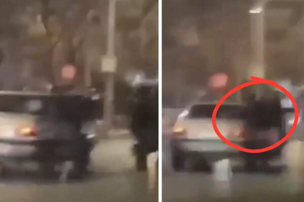 Iran protests turn violent: Viral video shows moment protester drives car into security forces