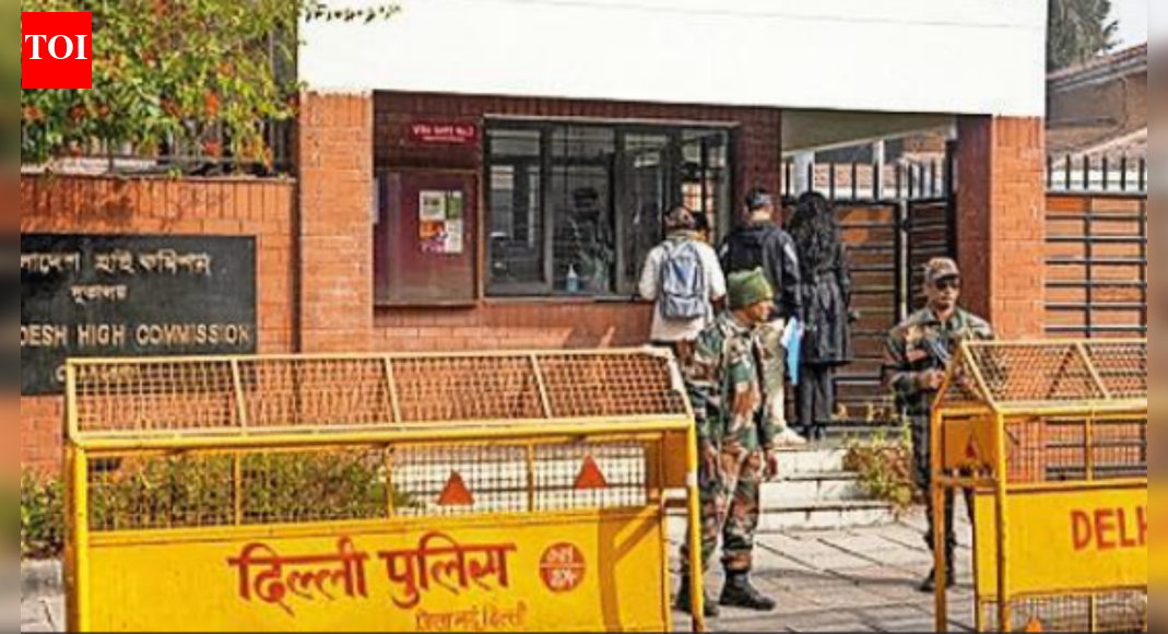 A diplomatic source said the three missions concerned were Bangladesh high commission in New Delhi (in pic), deputy high commission in Kolkata and Bangladesh assistant high commission in Agartala DHAKA: The Muhammed Yunus-led interim govt on Thursday said it had asked Bangladesh’s three key diplomatic missions in India to keep their visa sections closed for the “time being” because of “security reasons”. With this, Dhaka, which did not elaborate on the reasons, has sought to further strain the tense relations between the two neighbours.Though foreign affairs adviser Md Touhid Hossain did not mention the names of the missions, a diplomatic source said these were the Bangladesh high commission in New Delhi, deputy high commissi-on in Kolkata and Bangladesh assistant high commission in Agartala. There are Bangladesh missions stationed in Mumbai and Chennai, too.India, however, has kept its diplomatic facilities open, including its high commission in Dhaka and five assistant high commissions, to process visa applications – especially of those seeking medical treatment – despite massive protests near these establishments after anti-India radical leader Sharif Osman Hadi was shot on Dec 12 in the Bangladesh capital and died six days later.”We have asked our three missions to keep their visa sections closed for the time being. It’s a security issue,” Hossain said while responding to a question at a press briefing in the ministry of foreign affairs.Asked about Bangladesh’s “potential interest” in procuring the JF-17 Thunder fighter aircraft from Pakistan, the foreign adviser said, “I can’t talk about this today. Talks are underway. You will know once things are finalised.” Pakistan in a statement on Wednesday had claimed that “detailed discussions were held on the potential procurement of JF-17 Thunder aircraft” between the two nations in Islamabad.End of ArticleFollow Us On Social MediaVideosBJP Targets Mamata Banerjee Over ED Raid At I-PAC, Alleges Evidence TamperingFrom Op Sindoor To Venezuela: How Chinese Air Defence And Radar Systems Continue To Fail NationsDipu Das Lynching: Bangladesh Police Arrest Man Who Incited Mob As Attacks Against Hindus ContinueFrance Ditches Global South, Collective West As Jaishankar Warns Europe Of Changing World Order’Naughty, Nasty HM’: Mamata Slams Amit Shah After ED Raids TMC Leader Amid SIR RowPM Modi Launches ‘Somnath Swabhiman Parv’, Recalls Centuries-Old Resolve Behind Temple’s Revival“US Using Tariffs To Pressure India” Sareen Slams Trump Over Russia Sanction BillDonald Trump Pulls US Out Of India-Led Solar Alliance In Sweeping Exit From 66 Global AgenciesNew CCTV Footage Raises Questions Over Planning Behind Turkman Gate Clashes During Midnight DriveMinor Shooter Accuses National Coach Of Sexual Assault, NRAI Suspends Him Pending Police Inquiry123PhotostoriesHow to deal with difficult people without losing your cool: 5 effective psychology-based tipsBirthday Special: Farhan Akhtar’s movies to watch on OTTFarhan Akhtar’s social media moments with wife and kids10 smart and comforting sooji dishes to enjoy for breakfastExclusive: Viraj Bahl on the public admiration he’s been getting due to Shark Tank India; says ‘I still feel embarrassed when people ask me for selfies’‘Toxic’: Kiara Advani, Nayanthara to Rukmini Vasanth: Meet the leading ladies of Yash’s highly anticipated comeback filmHow to make comforting Gajar Matar Ki Sabzi at home10 most democratic countries in the world12 banana desserts enjoyed around the world’The Office’ to ‘Modern Family’: Best sitcoms to watch on Peacock123Hot PicksMinneapolis Woman ShootMaharashtra civic pollsGold rate todayUAE citizenshipCigarette price hikePublic holidays January 2026Bank Holidays JanuaryTop TrendingCandace OwensTommy Fleetwood and Clare Fleetwood Net WorthTravis KelceBrandon TatumQuinn HutsonRic Flair Net Worth in 2025Rashee RiceMarshon Lattimore ArrestAnthony EdwardsStefon Diggs