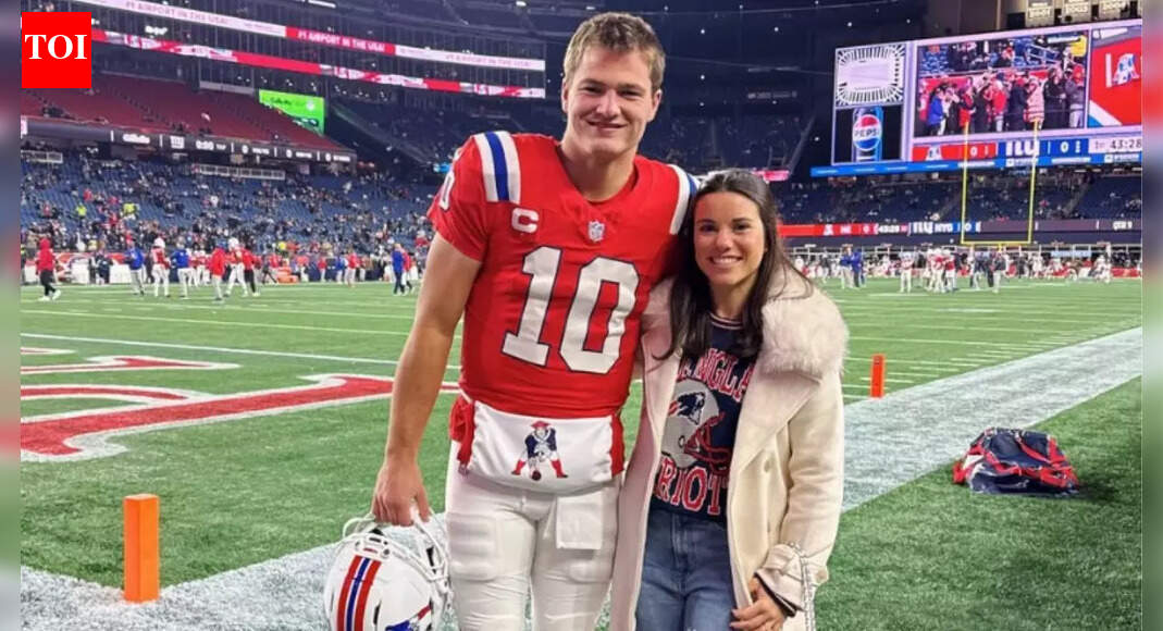 Drake Maye’s wife goes from TikTok baker to NBC Sports spotlight after viral “Bakemas” success | NFL News