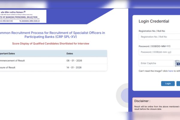 IBPS SO result 2025 scorecards for shortlisted candidates released: Check direct link here