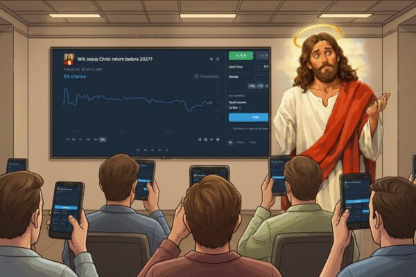 Will Jesus return by 2026? Prediction markets are taking real money bets on the Second Coming! |