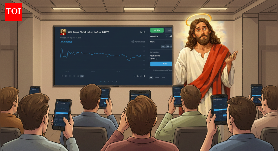 Will Jesus return by 2026? Prediction markets are taking real money bets on the Second Coming! |