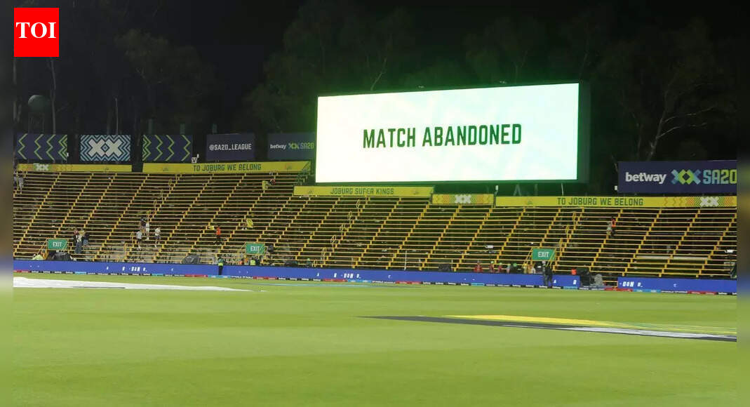 SA20: Weather plays spoilsport as Super Kings, Royals share points at Wanderers | Cricket News