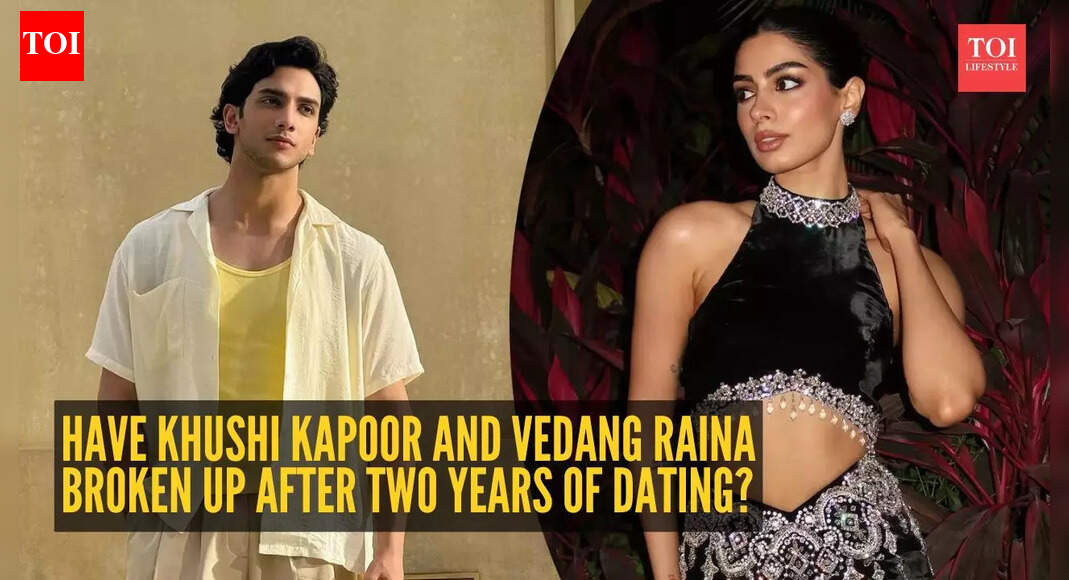 Have Khushi Kapoor and Vedang Raina broken up after two years of dating? |