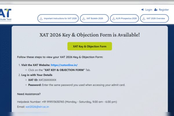 XAT provisional answer key 2026 released at xatonline.in: Direct link to download here