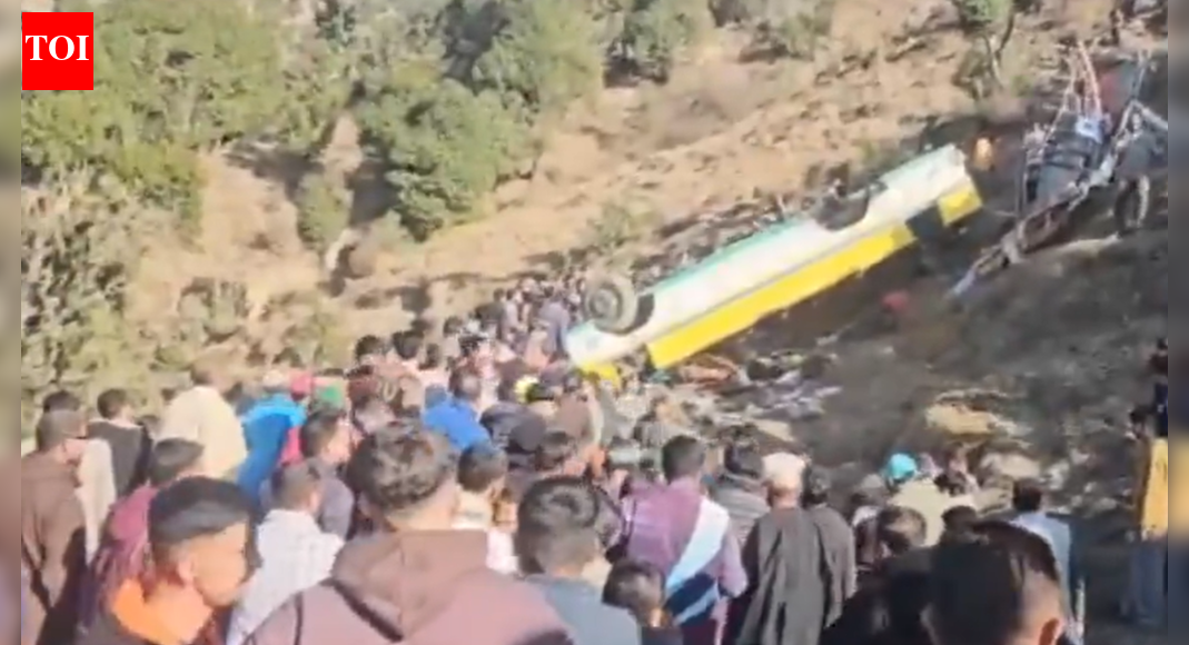 Himachal Pradesh: 8 dead as private bus rolls down the hill in Sirmaur – video | India News