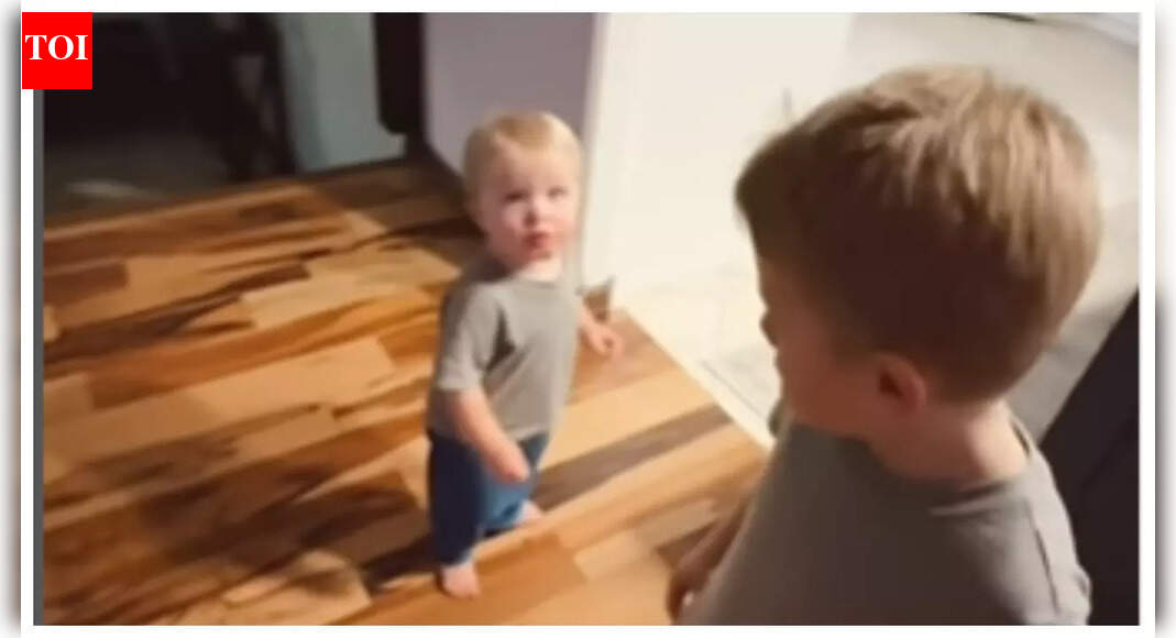 Mother of two boys leaves home for a movie at bedtime, husband records the kids’ emotional reaction; leaves the internet melting