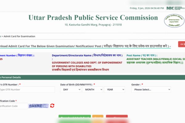 UPPSC LT Grade admit card 2026 released at uppsc.up.nic.in: Direct link to download here