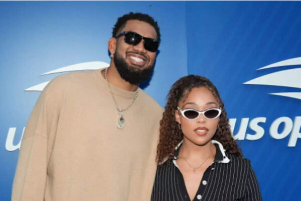 “Now that’s real love” – Fans react to Karl-Anthony Towns and Jordyn Woods’ heartfelt custom engagement trading cards