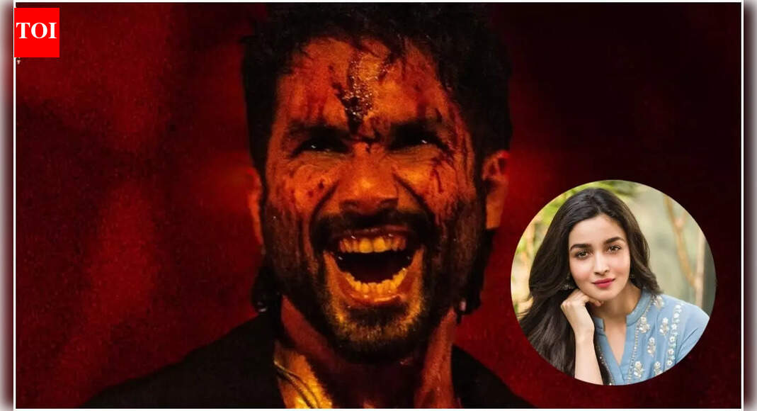 Alia Bhatt gushes over Shahid Kapoor starrer ‘O’ Romeo’s FIRST LOOK poster: ‘Can’t wait for this film’ |