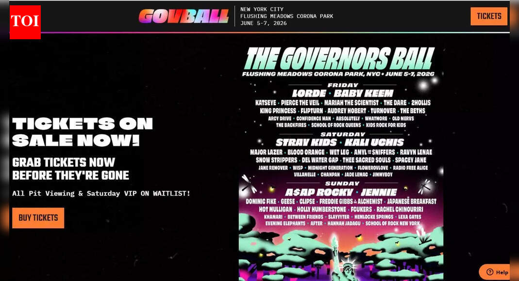 Governor’s Ball 2026 New York: Everything you need to know about dates, venue, full lineup featuring K-pop artists; here’s how to get tickets |