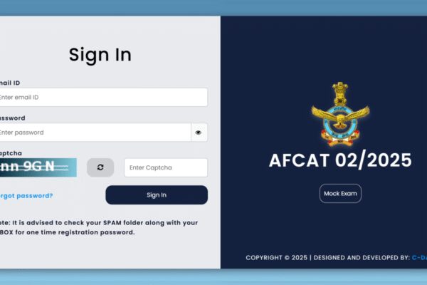AFCAT-1 city intimation slip 2026 released: Check details here