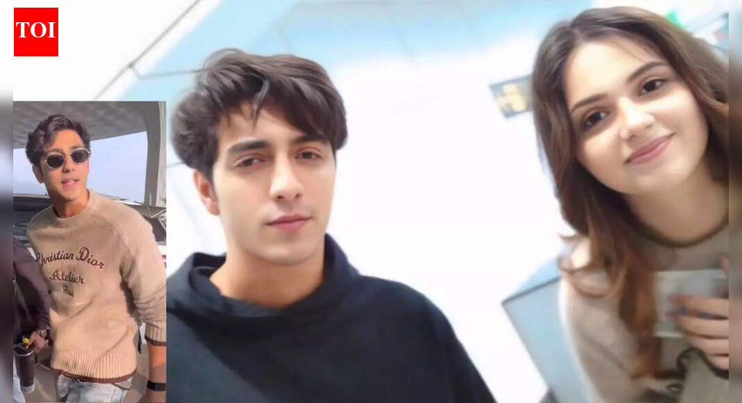 Aneet Padda spotted wearing Ahaan Panday’s Rs 67000 Dior sweater; fans can’t keep calm