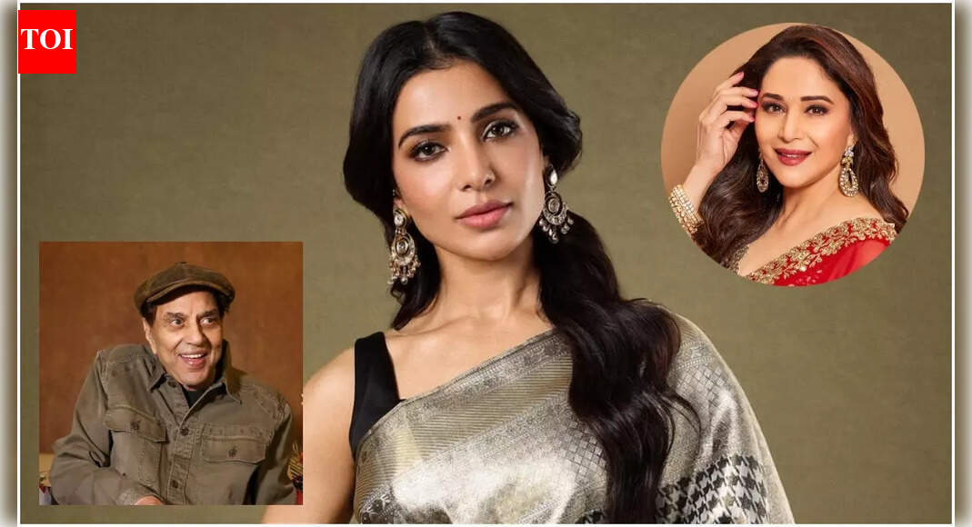 Samantha Ruth Prabhu shows her mangalsutra, Suresh Wadkar recalls marriage proposal from Madhuri Dixit’s family, Jaideep Ahlawat shares fond memories of working with Dharmendra: Top 5 newsmakers of the day