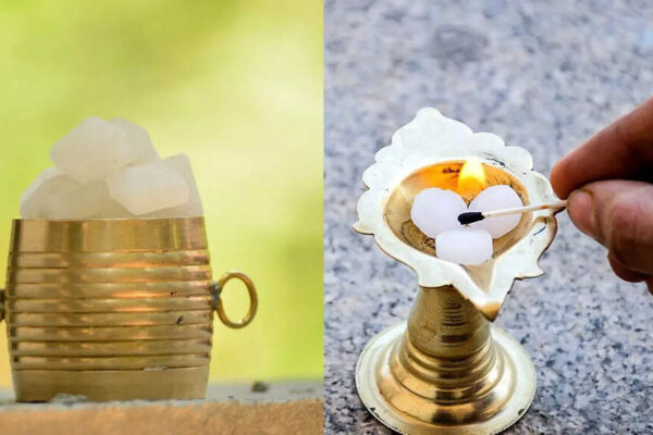 These 3 remedies with camphor can help in cleansing the house