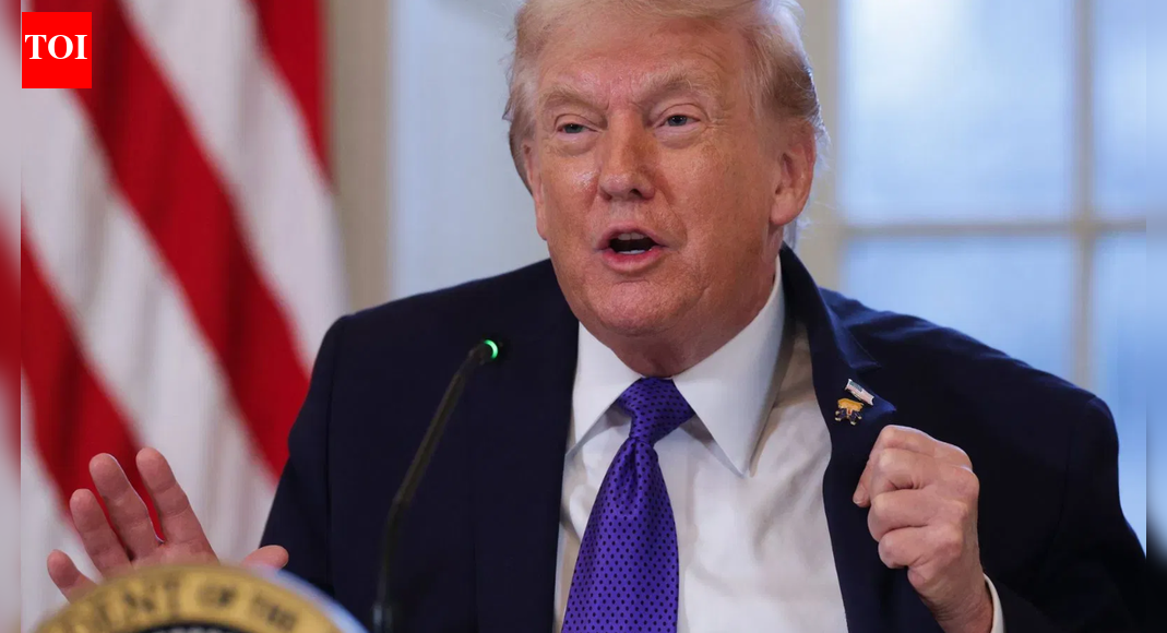 ‘I’m never satisfied’: Donald Trump flaunts his ‘Happy Trump’ lapel pin; highlights the irony