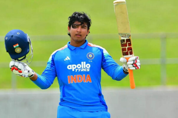 Warning sent! 14-year-old Vaibhav Sooryavanshi’s 50-ball carnage turns heads during India’s U19 World Cup warm-up – Watch