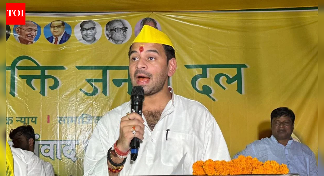 NEW DELHI: Janshakti Janta Dal chief Tej Pratap Yadav has called for former Bihar chief minister Lalu Prasad Yadav to be awarded the Bharat Ratna along with Nitish Kumar.Speaking to reporters on Saturday, Tej Pratap Yadav said, “Lalu Prasad Yadav should also be awarded the Bharat Ratna. If people are saying that Nitish Kumar should receive it, then give it to him too, because it is said that my father and Nitish Kumar were like brothers… This is Janshakti Janta Dal’s demand…” The comments come days after Janata Dal (United) leader K C Tyagi wrote to Prime Minister Narendra Modi urging him to consider bestowing the Bharat Ratna on Nitish Kumar. In his letter, Tyagi described Kumar as a “precious gem” of the socialist movement and said many leaders had received the honour during their lifetime. Referring to the recent awards, Tyagi wrote, “March 30, 2024 was a day to honour our ancestors. Thanks to your efforts, they were bestowed with the highest honour, the ‘Bharat Ratna’.” He added, “Impressed by your efforts, I humbly request that Nitish Kumar, a precious gem of the socialist movement, is also worthy of this honour.”However, the JD(U) quickly distanced itself from Tyagi’s appeal. Party national spokesperson Rajeev Ranjan Prasad said Tyagi’s views did not reflect the organisation’s position. “The former party MP has made several statements in the recent past which have not been in line with the party’s ideology and not the official stand. All statements made by him shall be deemed to have been made in his personal capacity,” Prasad said, adding that office bearers were unsure whether Tyagi continued to hold any post in the party.Reiterating this stand, Prasad later told ANI, “Bihar CM Nitish Kumar is healthy. He is continuously serving the people of the state… He has absolutely no connection to the party’s activities… His statements are made in a personal capacity, and the party has no connection to them.”In 2024, Bharat Ratna awards were conferred on former prime ministers P V Narasimha Rao and Chaudhary Charan Singh, agriculture scientist M S Swaminathan and former Bihar chief minister Karpoori Thakur.About the AuthorTOI News DeskThe TOI News Desk comprises a dedicated and tireless team of journalists who operate around the clock to deliver the most current and comprehensive news and updates to the readers of The Times of India worldwide. With an unwavering commitment to excellence in journalism, our team is at the forefront of gathering, verifying, and presenting breaking news, in-depth analysis, and insightful reports on a wide range of topics. The TOI News Desk is your trusted source for staying informed and connected to the ever-evolving global landscape, ensuring that our readers are equipped with the latest developments that matter most.”Read MoreEnd of ArticleFollow Us On Social MediaVideosOdisha Plane Crash: Nine-Seater Aircraft Crash-Lands Near Rourkela, 6 InjuredWhy Nations Fight Wars: Ajit Doval Breaks Down Power Game, Morale, Western Fear And India’s Rise’They Amended UAPA’: Owaisi Blames Congress For Umar Khalid And Sharjeel Imam’s Jail Without Trial’No Courage, No Strength’: Lt Gen Katiyar Ridicules Pak, Exposes Terror Strategy, Warns Against War’Hijab-Clad Woman As India’s PM’: Owaisi’s Remark Gets ‘Hindu Nation’ Retort From BJP’s Nitish Rane’India Will Develop Even On Autopilot’, Says NSA Ajit Doval As He Credits PM Modi’s LeadershipHindu Farmer Killing in Sindh Triggers Protests A Day After India Exposed Pak’s Record on MinoritiesDefence Spending Can Fuel Growth, Says CDS Anil Chauhan As India Rethinks Guns Versus Butter DebatePak Defence Minister’s Shocking Call For Netanyahu’s Kidnapping Shows Deep Gaza Conflict RhetoricCDS Anil Chauhan Reveals Why Pakistan Rushed To Promote Asim Munir After Op Sindoor Setback123PhotostoriesStebin Ben’s most romantic songs that will make you fall in love with the singerTop motivational series to watch on OTTNupur Sanon best ethnic looks: A glimpse at the bride-to-be’s most stunning fashion momentsLittle verses, lasting values: Why shlokas matter in a child’s early years10 Nepali dishes trending right now and why they’re the ultimate comfort foodFrom shacks to skyline: North Chennai families get a fresh start in CMDA’s new housing hubFrom Coelacanth to Lamreys: 8 living animals that existed even before DinosaursBengaluru to West Bengal by rail: Amrit Bharat Express leads trio of new long-distance trains (In Photos)Shark Tank India 5: From Aman Gupta to Namita Thapar, Anupam Mittal- Education qualification of the judgesTop 5 sports-based OTT shows you simply can’t miss!123Hot PicksTrump tariffsUS Supreme CourtGold rate todayBengaluru newsCigarette price hikePublic holidays January 2026Bank Holidays JanuaryTop TrendingCandace OwensBill KennedyDonald TrumpVanessa BryantJaipur Audi AccidentDrew McIntyreAndhra Pradesh Student Missing in USWasim AkramWPL Live ScoreStefon Diggs