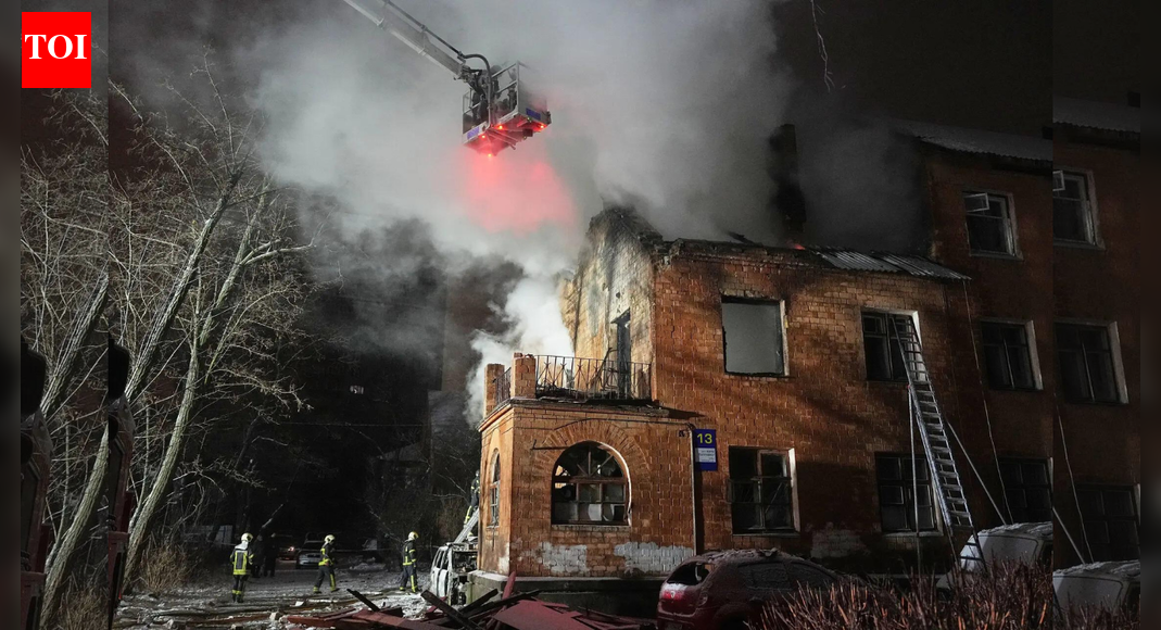 Russia–Ukraine war: Ukrainian drone strike hits oil depot in Russia’s Volgograd; Moscow steps up attacks